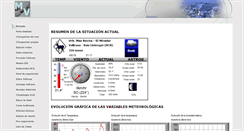 Desktop Screenshot of meteovallirana.es
