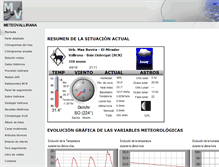 Tablet Screenshot of meteovallirana.es